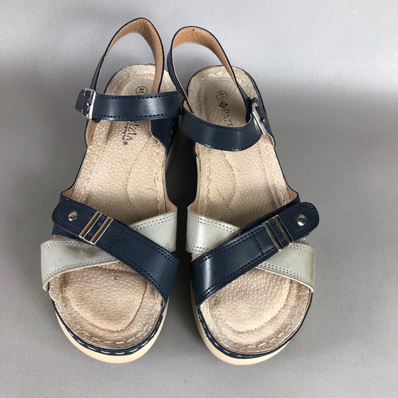 Patrizia By Spring Step Cirielle Women’s Strappy Wedge Sandals Size 10 - Picture 3 of 12